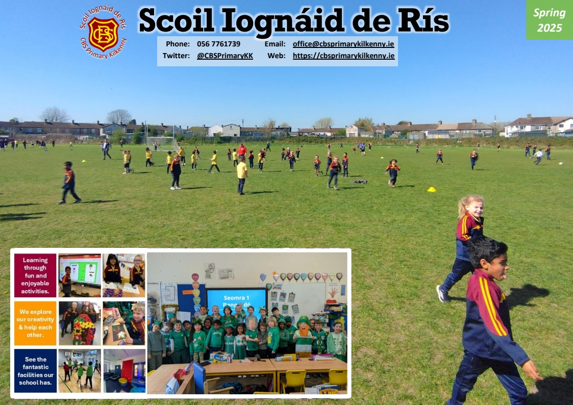 Spring Newsletter 2025 – Scoil Iognáid de Rís